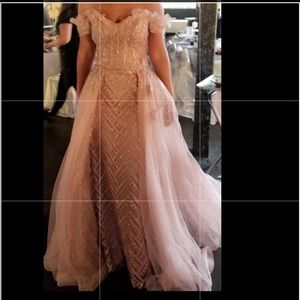 Mauve Evening Gown- PROM- BRIDAL SHOWER- EVENING